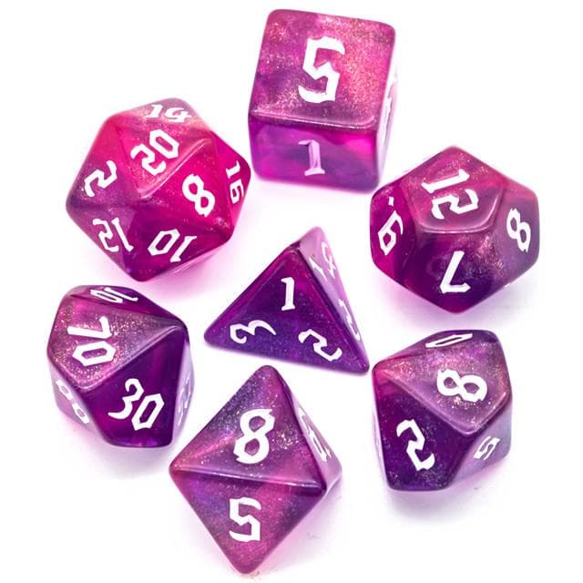 RPG Dice | "Arcane Thorns" | Set of 7