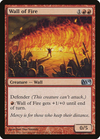 Wall of Fire [Magic 2010]