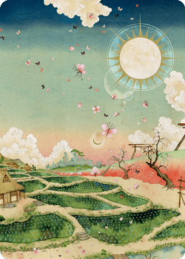 Plains 1 Art Card [Kamigawa: Neon Dynasty Art Series]