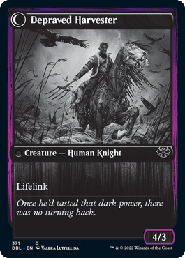 Desperate Farmer // Depraved Harvester [Innistrad: Double Feature]