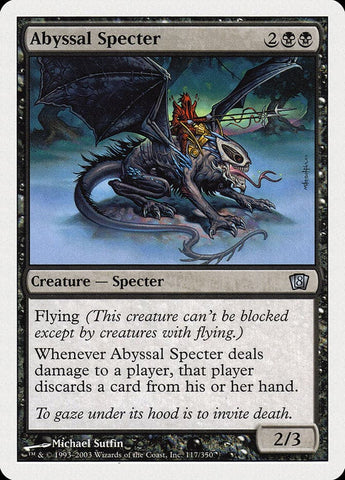 Abyssal Specter [Eighth Edition]