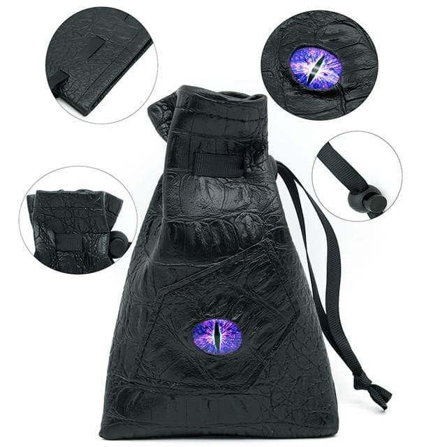 Dice Bag | "Dragon's Eye" | Deep Sea Purple (A01)