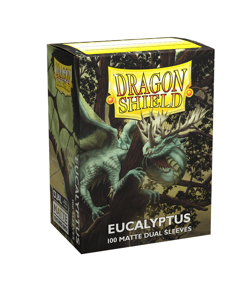 Dragon Shield | Standard Size Sleeves | 100ct | Eucalyptus (Dual Matte)