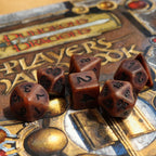 RPG Dice | "Ancient Copper" | Set of 7