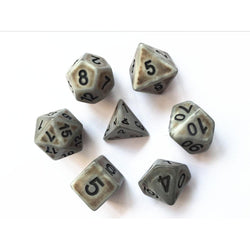 RPG Dice | "Ancient Armor" | Set of 7