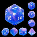 RPG Dice | "Sapphire Phantom" | Set of 7