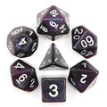 RPG Dice | "Amethyst" | Set of 7