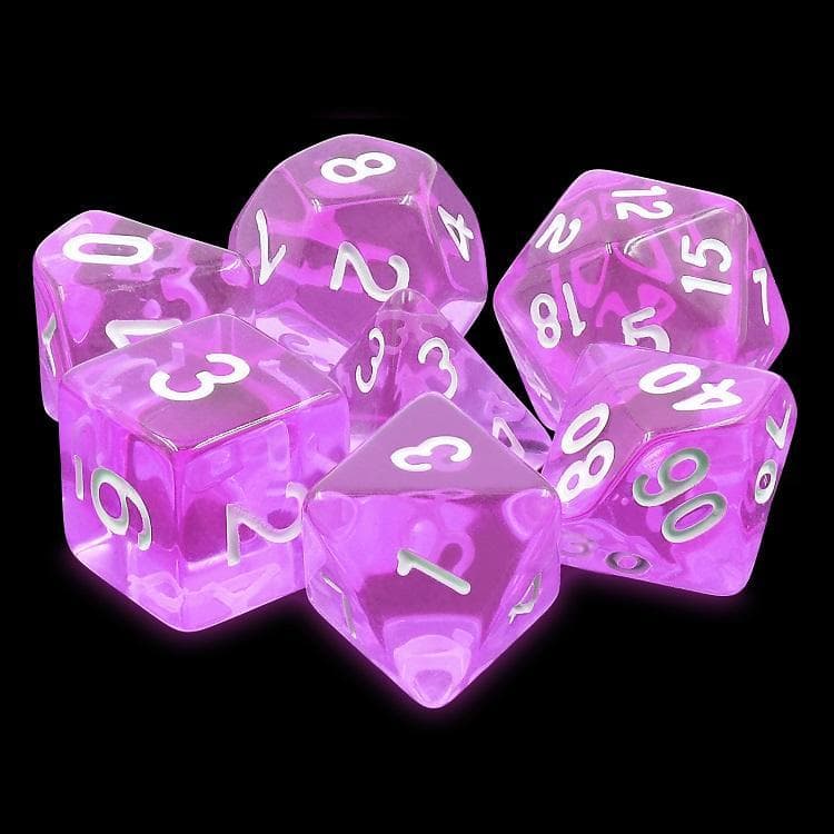 Polyhedral Dice Set | Acrylic | Arcane Gems | Set of 7 (D0003)