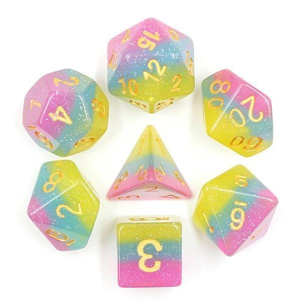 RPG Dice | "Candyland" | Set of 7