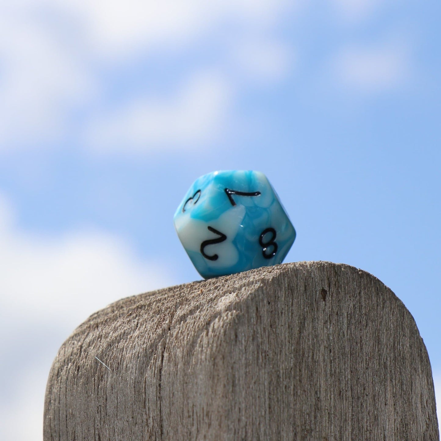 Polyhedral Dice Set | Acrylic | Spearmint Fresh | Set of 7 (D0037)