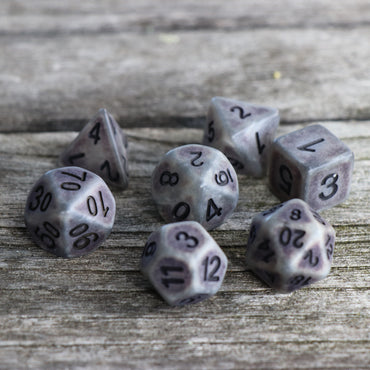 RPG Dice | "Ancient Armor" | Set of 7