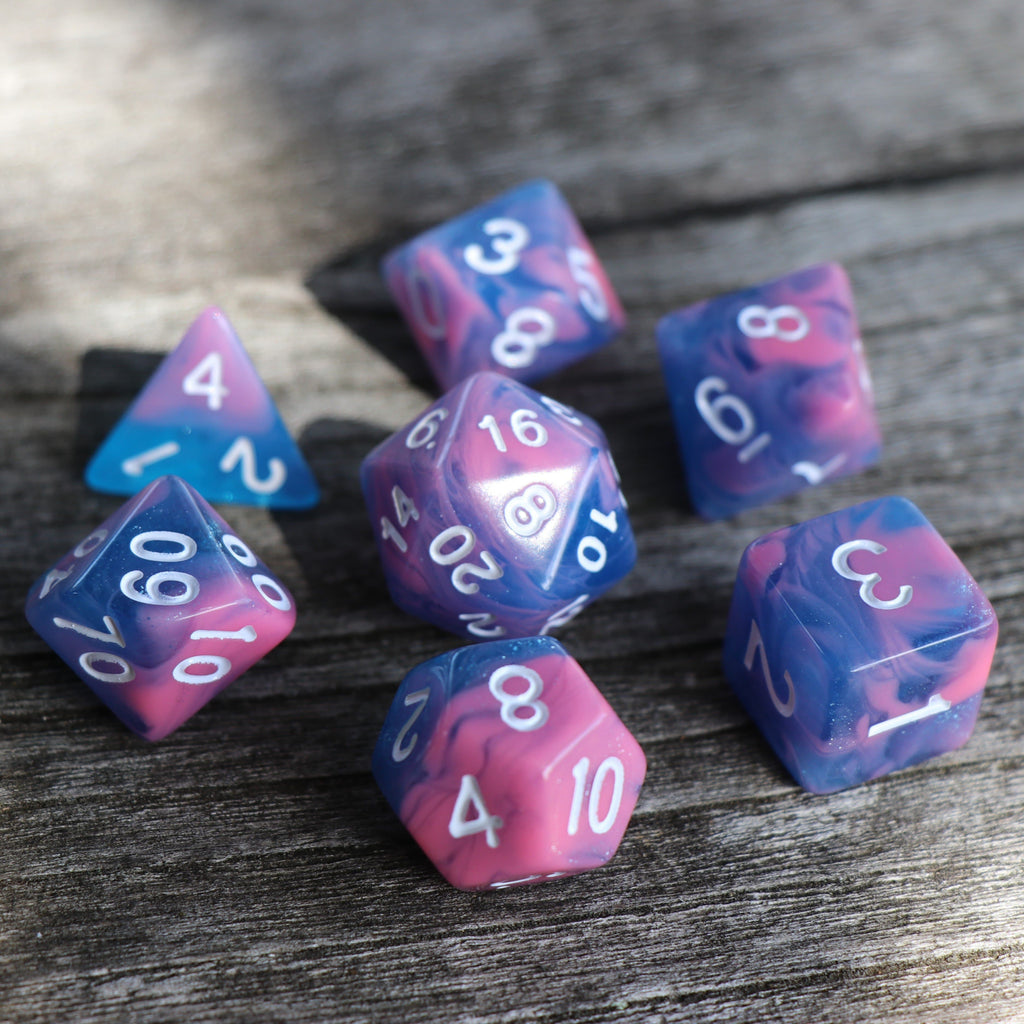 RPG Dice - Arcane Cyclone - Set of 7