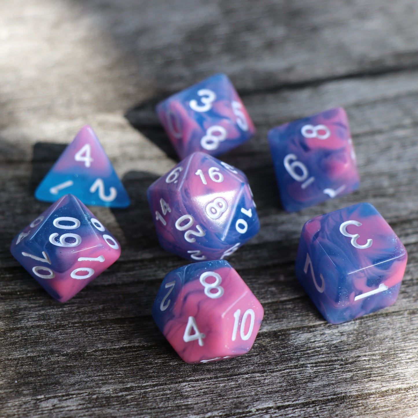 RPG Dice - Arcane Cyclone - Set of 7