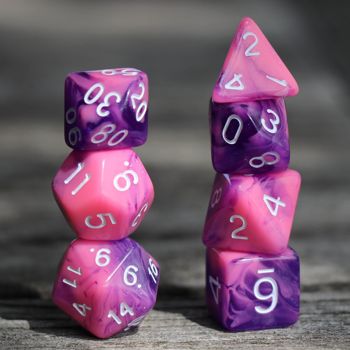 RPG Dice - Arcane Whirlwind - Set of 7