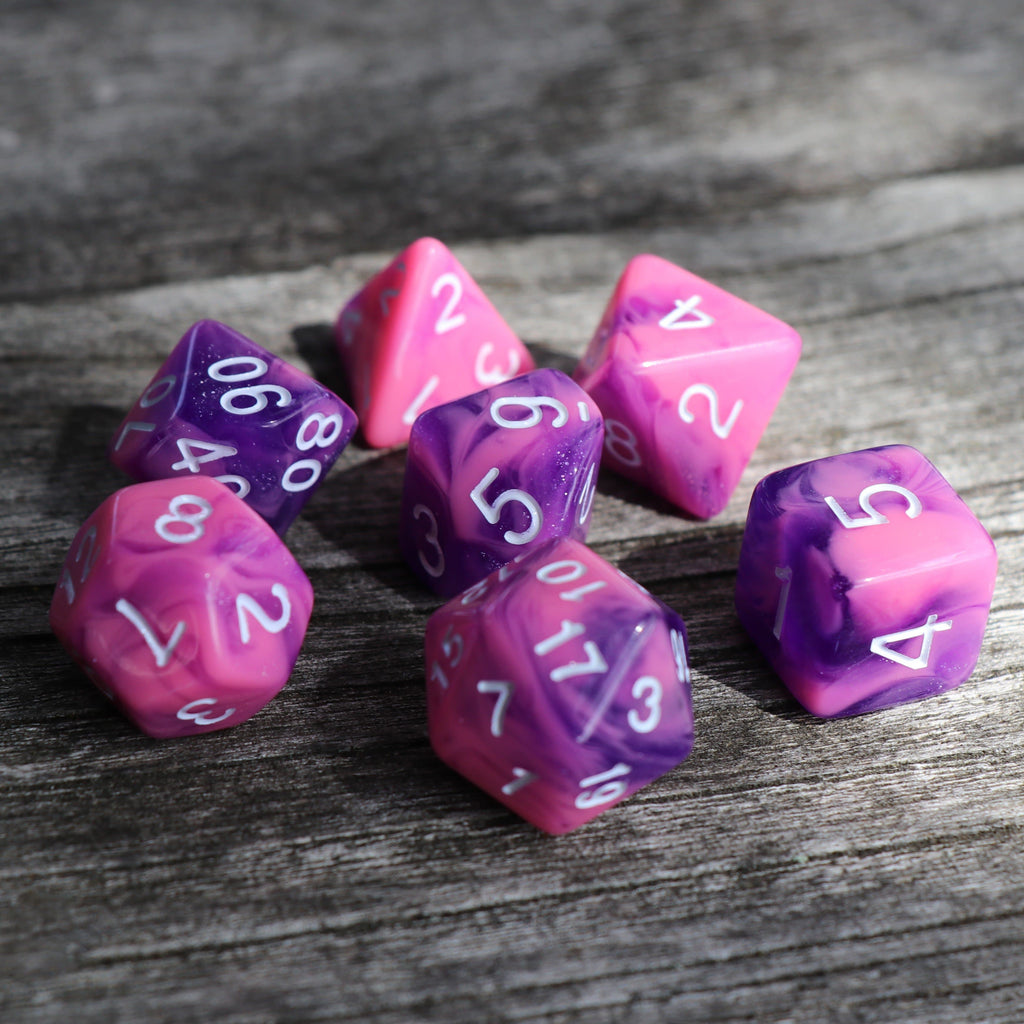 RPG Dice - Arcane Whirlwind - Set of 7