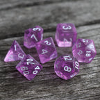 Polyhedral Dice Set | Acrylic | Arcane Gems | Set of 7 (D0003)