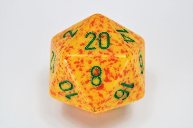 Chessex | d20 Large 34mm | Speckled | Lotus
