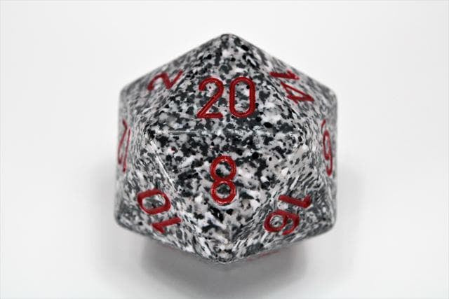 Chessex | d20 Large 34mm | Speckled | Granite