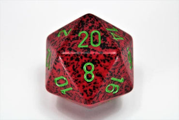 Chessex | d20 Large 34mm | Speckled | Strawberry