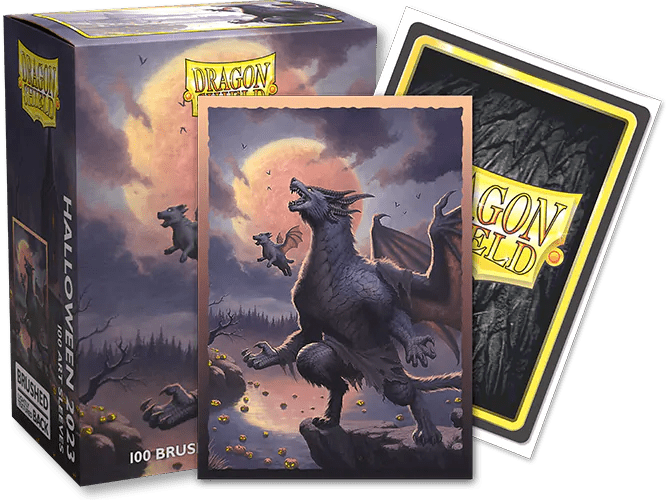 Dragon Shield | Standard Size Sleeves | 100ct | Halloween: 2023 (Art Brushed)