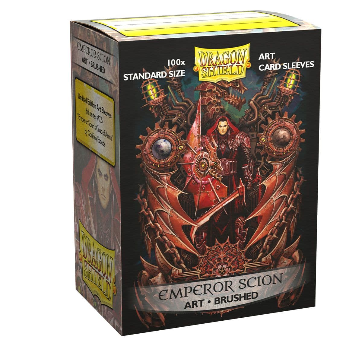 Dragon Shield | Standard Size Sleeves | 100ct | Emperor Scion (Art Brushed)