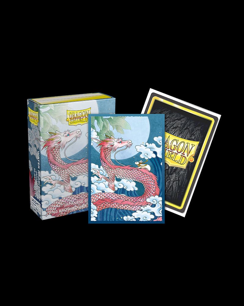 Dragon Shield | Japanese Size Sleeves | 60ct | Water Rabbit 2023 (Art Brushed)