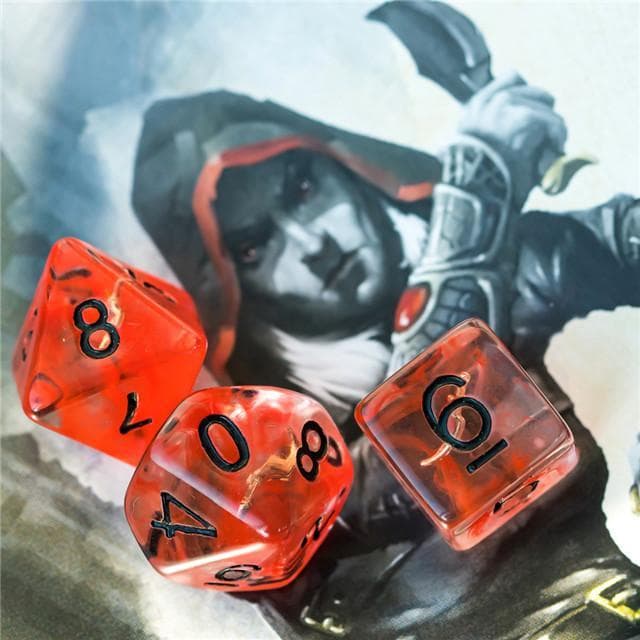 RPG Dice | "Rogue's Dagger" | Set of 7