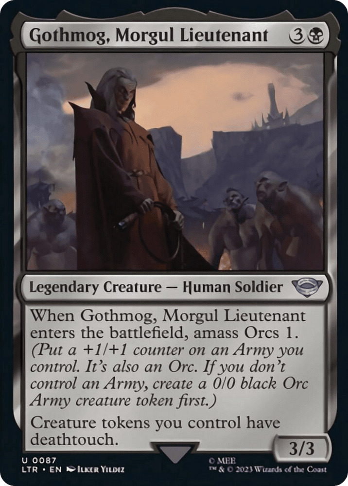 Gothmog, Morgul Lieutenant [The Lord of the Rings: Tales of Middle-Earth]