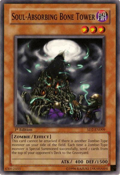 Soul-Absorbing Bone Tower [SD2-EN009] Common