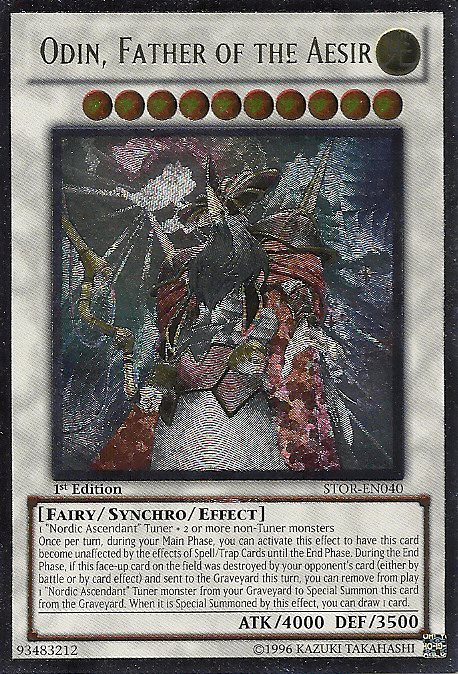 Odin, Father of the Aesir [STOR-EN040] Ultimate Rare