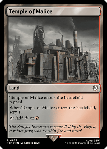 Temple of Malice (Surge Foil) [Fallout]