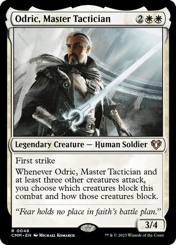 Odric, Master Tactician [Commander Masters]
