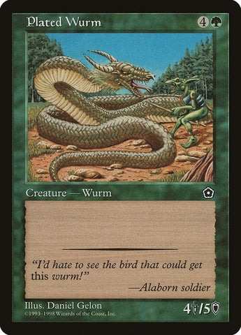 Plated Wurm [Portal Second Age]