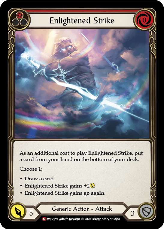 Enlightened Strike [U-WTR159] (Welcome to Rathe Unlimited)  Unlimited Normal