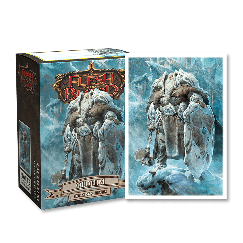 Dragon Shield | Standard Size Sleeves | 100ct | Oldhim (Flesh and Blood Matte)