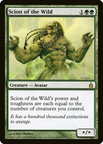 Scion of the Wild [Ravnica: City of Guilds]
