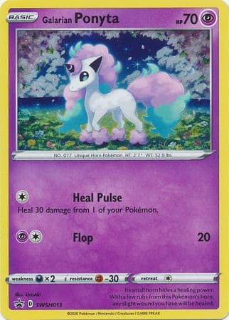 Galarian Ponyta SWSH013/307 - SWSH Sword & Shield Promo Cards Holofoil