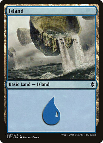 Island (258) [Battle for Zendikar]