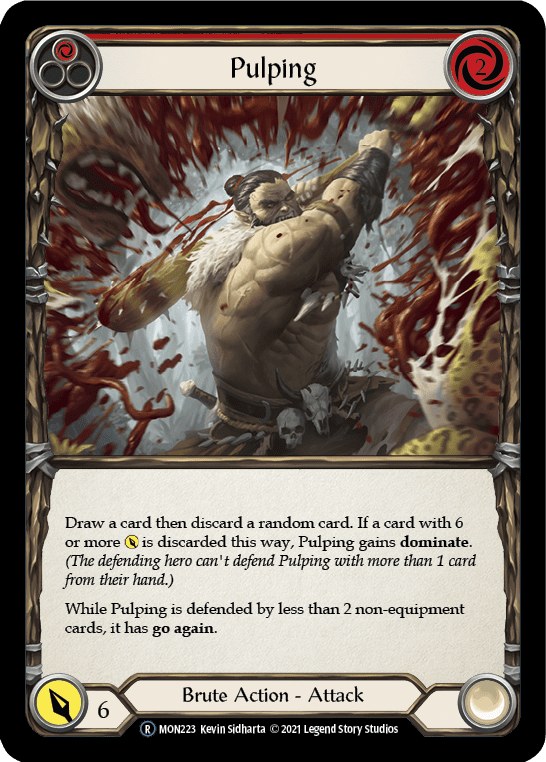 Pulping (Red) [U-MON223] (Monarch Unlimited)  Unlimited Normal