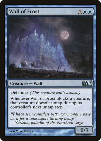 Wall of Frost [Magic 2014]