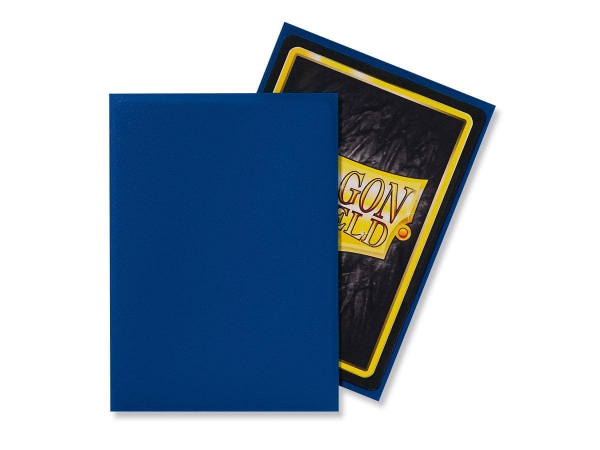 Dragon Shield | Standard Size Sleeve | 100ct | Blue (Matte)