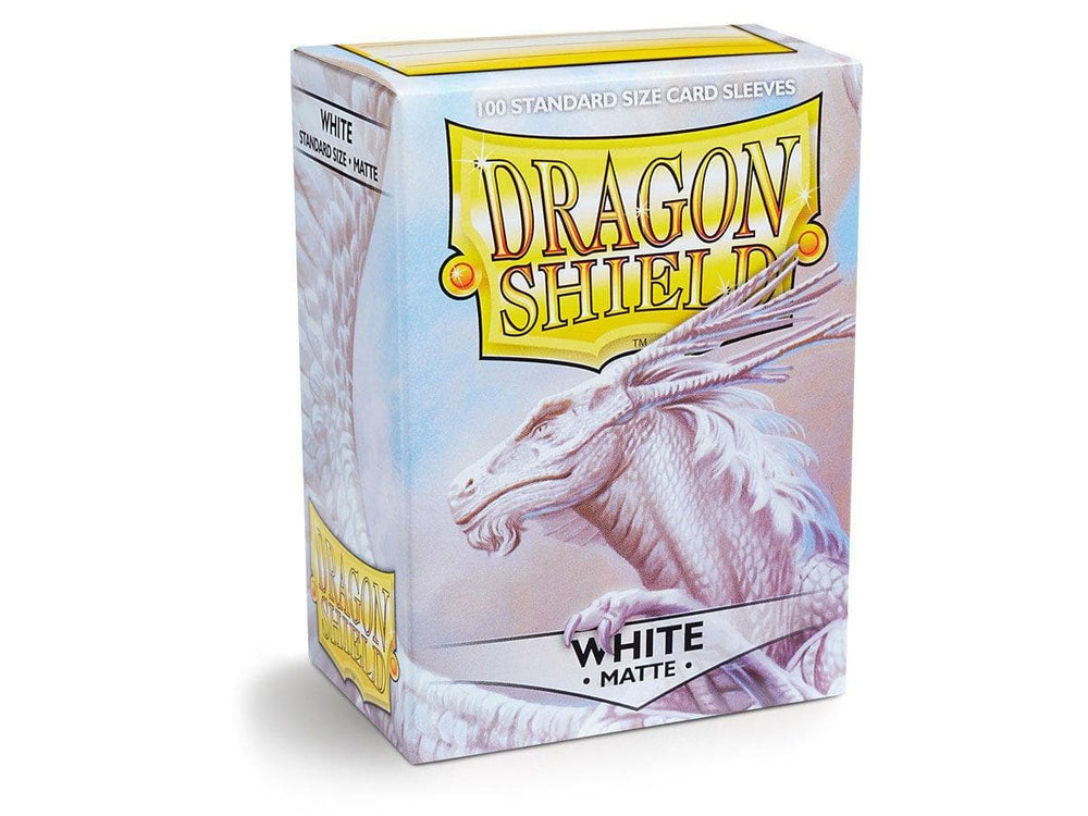 Dragon Shield Matte Sleeves | Standard Size | 100ct White