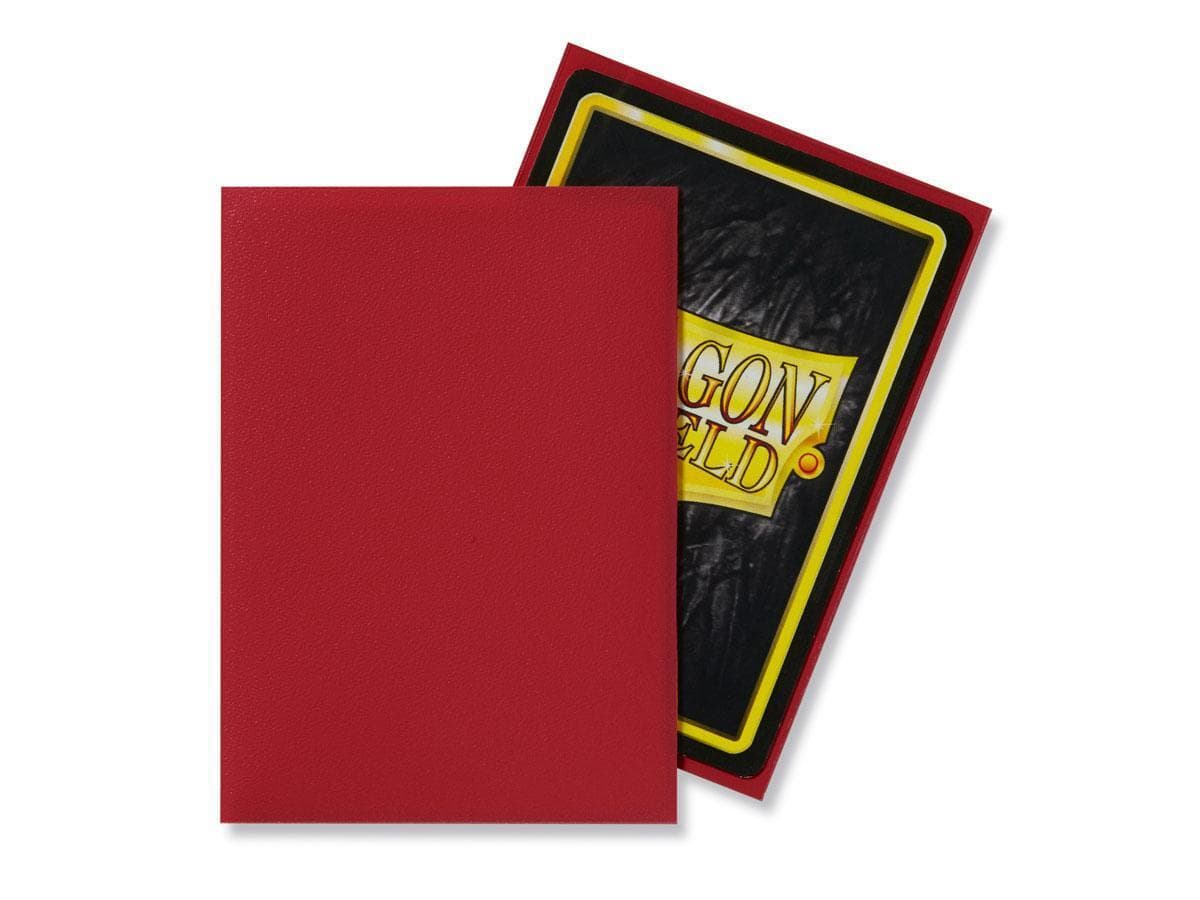 Dragon Shield | Standard Size Sleeve | 100ct | Red (Matte)