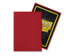 Dragon Shield Matte Sleeves | Standard Size | 100ct Red