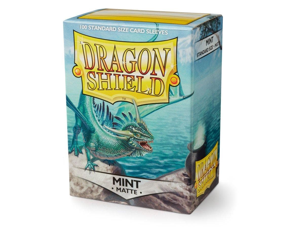 Dragon Shield | Standard Size Sleeve | 100ct | Mint (Matte)