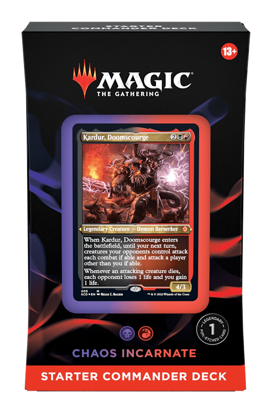 Starter Commander Deck | Chaos Incarnate