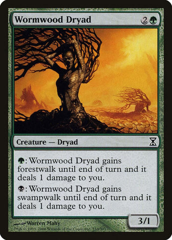 Wormwood Dryad [Time Spiral]