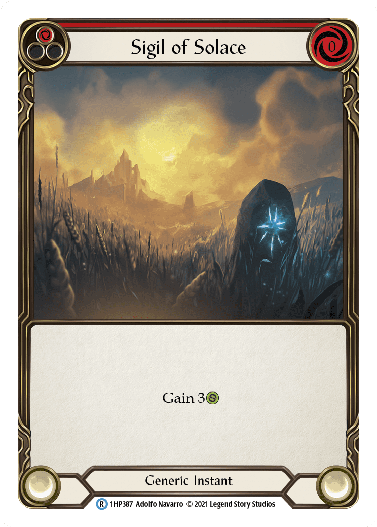 Sigil of Solace (Red) [1HP387]
