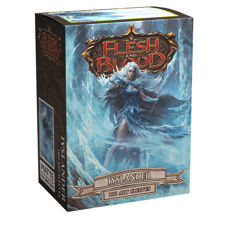 Dragon Shield | Standard Size Sleeves | 100ct | Iyslander (Flesh and Blood Matte)