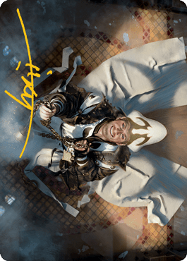 Jerren, Corrupted Bishop Art Card (Gold-Stamped Signature) [Innistrad: Midnight Hunt Art Series]